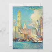 Uitzicht van Wall Street | Colin Campbell Cooper (Voorkant)