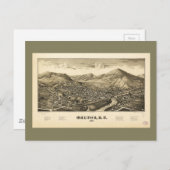 Uitzicht van Walton, New York (1887) Briefkaart (Voorkant / Achterkant)