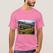 Uitzicht van Wanaka van Mt. Iron T-shirt (Voorkant)