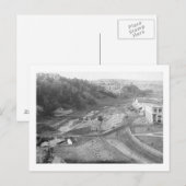 Uitzicht van warme veren, SD-foto Briefkaart (Voorkant / Achterkant)