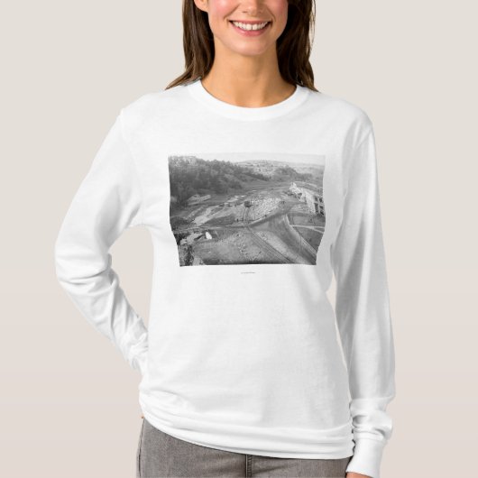 Uitzicht van warme veren, SD-foto T-shirt (Voorkant)