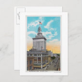 Uitzicht van Washington Street, Oakland, CA Briefkaart (Voorkant / Achterkant)