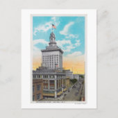 Uitzicht van Washington Street, Oakland, CA Briefkaart (Voorkant)