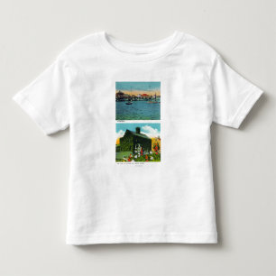 Uitzicht van Waterfront, Old Ivy Cottage on Libert Kinder Shirts