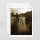 Uitzicht van Waterval Briefkaart (Voorkant / Achterkant)