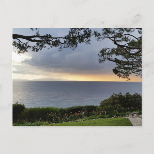 Uitzicht van Wayfarers Chapel Briefkaart (Voorkant)