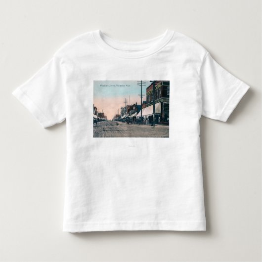 Uitzicht van Wenatchee Avenue Kinder Shirts (Voorkant)