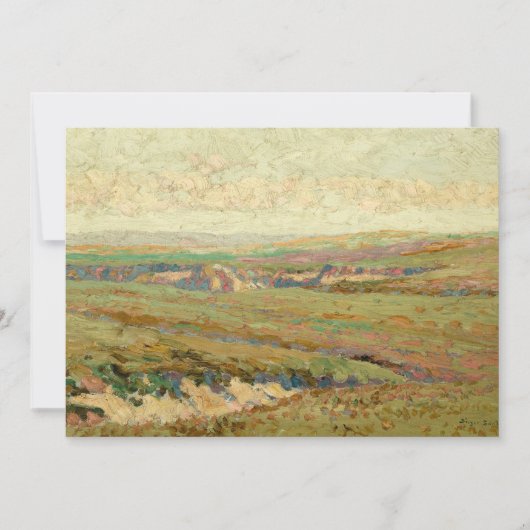 Uitzicht van Western Kansas | Birger Sandzén (Voorkant)