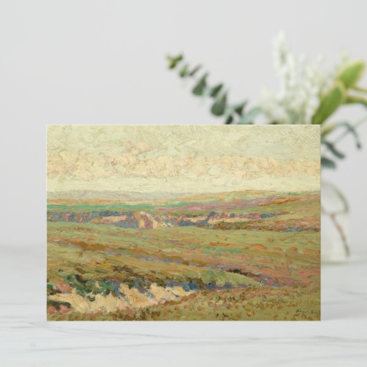 Uitzicht van Western Kansas | Birger Sandzén (Staand voorkant)