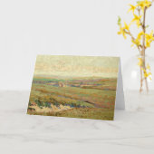 Uitzicht van Western Kansas | Birger Sandzén Kaart (Gele Bloem)