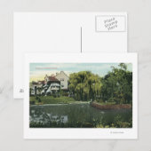 Uitzicht van Willow Pond Briefkaart (Voorkant / Achterkant)