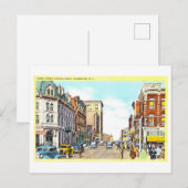  Uitzicht van Wilmington, North Carolina, Briefkaart (Voorkant / Achterkant)