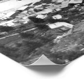 Uitzicht van Wrangell, foto Alaska Poster (Hoek)