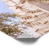 Uitzicht van York Minster Poster (Hoek)