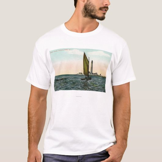 Uitzicht van York van het eiland T-shirt (Voorkant)
