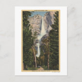 Uitzicht van Yosemite-Herfsten en vallei Briefkaart (Voorkant)