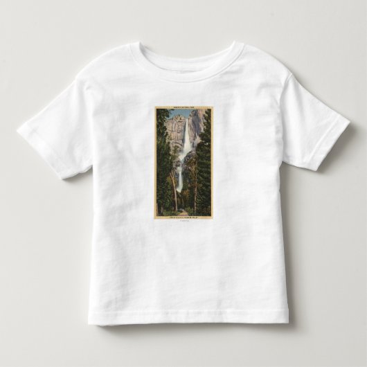 Uitzicht van Yosemite-Herfsten en vallei Kinder Shirts (Voorkant)
