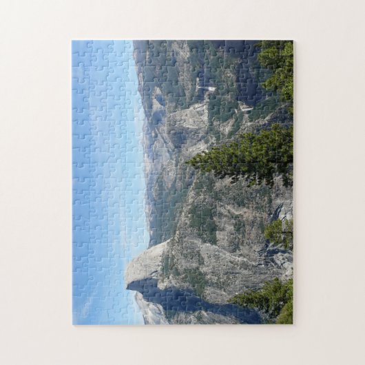Uitzicht van Yosemite uit Glacier Point, CA Legpuzzel (Verticaal)