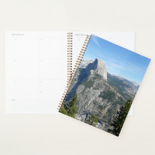 Uitzicht van Yosemite uit Glacier Point, CA Planner (Display)