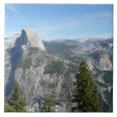 Uitzicht van Yosemite uit Glacier Point, CA Tegeltje (Voorkant)