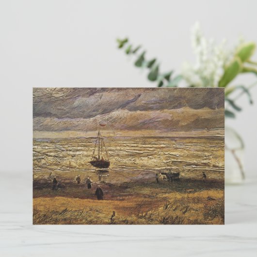 Uitzicht van Zee in Scheveningen door Vincent van  (Staand voorkant)