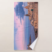 Uitzicht van zonnepanelen boven Valletta Badhanddoek (Badhanddoek)