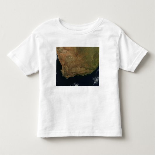 Uitzicht van Zuid-Afrika per satelliet Kinder Shirts (Voorkant)