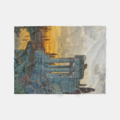 Uitzicht van Zuid-Italië met Romeinse oudheid Fleece Deken (Voorkant (Horizontaal))