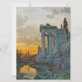 Uitzicht van Zuid-Italië met Romeinse oudheid Kaart