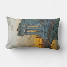 Uitzicht van Zuid-Italië met Romeinse oudheid Kussen