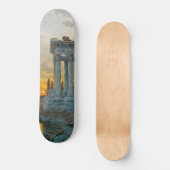 Uitzicht van Zuid-Italië met Romeinse oudheid Persoonlijk Skateboard (Voorkant)