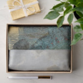 Uitzicht van Zuid-Italië met Romeinse oudheid Tissuepapier (Geschenk)