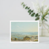 Uitzicht van Zürich, c.1840 (w/c) Briefkaart (Staand voorkant)
