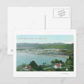 Uitzicht van zwavelbanken QuickSilver Mine Briefkaart (Voorkant / Achterkant)