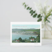 Uitzicht van zwavelbanken QuickSilver Mine Briefkaart (Staand voorkant)