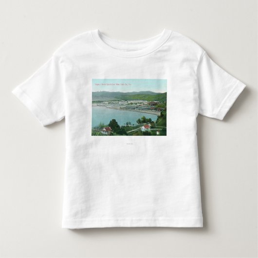 Uitzicht van zwavelbanken QuickSilver Mine Kinder Shirts (Voorkant)