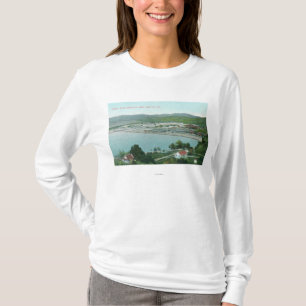 Uitzicht van zwavelbanken QuickSilver Mine T-shirt