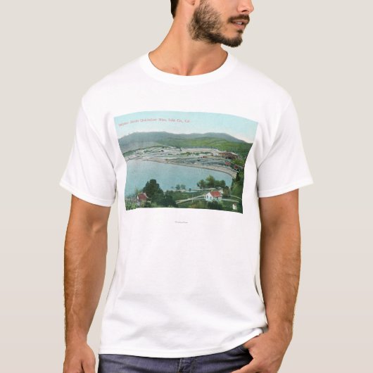Uitzicht van zwavelbanken QuickSilver Mine T-shirt (Voorkant)
