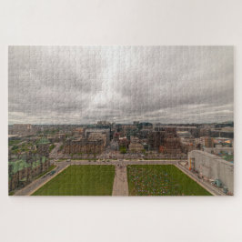 Uitzicht vanaf de Parliament tower, Ottawa, Canada Legpuzzel