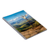 Uitzicht vanaf de top van de bergen notitieboek (Rechterzijde)