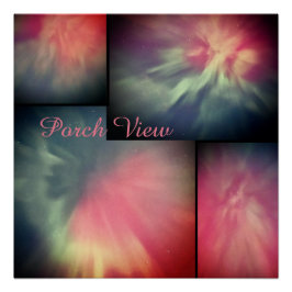 Uitzicht vanaf de veranda / Corona / Perfect Poster