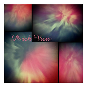 Uitzicht vanaf de veranda / Corona / Perfect Poster