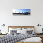 UITZICHT VANAF EEN GARAGE DAK SERIE OMVAT CANVAS AFDRUK (Insitu (Slaapkamer))