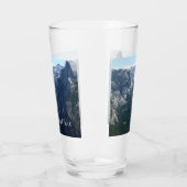 Uitzicht vanaf Glacier Point in Yosemite National Glas (Links)
