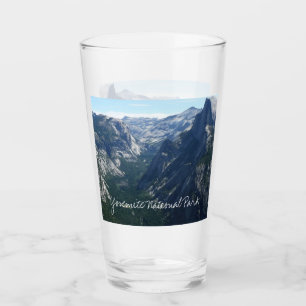 Uitzicht vanaf Glacier Point in Yosemite National Glas
