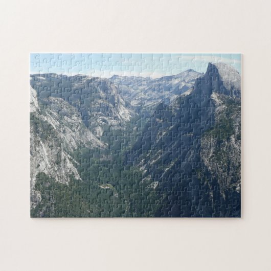 Uitzicht vanaf Glacier Point in Yosemite National Legpuzzel (Horizontaal)