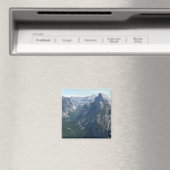 Uitzicht vanaf Glacier Point in Yosemite National Magneet (Insitu (Vaatwasser))