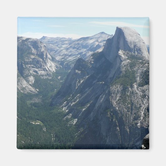 Uitzicht vanaf Glacier Point in Yosemite National Magneet (Voorkant)