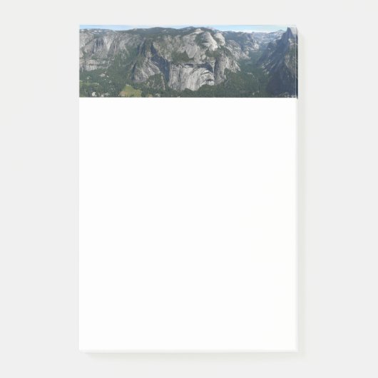 Uitzicht vanaf Glacier Point in Yosemite National  Post-it® Notes (Voorkant)
