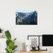 Uitzicht vanaf Glacier Point in Yosemite National Poster (Thuiskantoor)